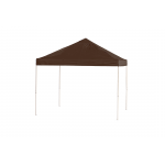 Pop-Up Canopy HD – Straight Leg – 10 x 10 ft. Chocolate Brown