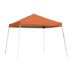 Pop-Up Canopy HD – Slant Leg – 10 x 10 ft. Orange