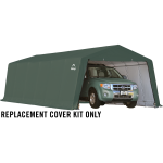 Replacement Cover Kit for the Garage-in-a-Box 12 x 24 x 8 HD Green
