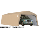 Replacement Cover Kit for the Garage-in-a-Box 12 x 24 x 8 HD Tan