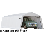 Replacement Cover Kit for the Garage-in-a-Box 12 x 24 x 8 HD White