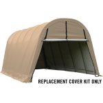 Replacement Cover Kit for the Garage-in-a-Box Round 12 x 20 x 10 HD Tan