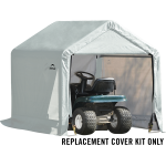 Replacement Cover Kit for the Shed-in-a-Box 6 x 6 x 6 HD White