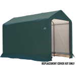 Replacement Cover Kit for the Shed-in-a-Box 6 x 10 x 6 PVC Green