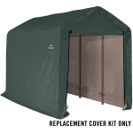 Replacement Cover Kit for the Shed-in-a-Box 6 x 12 x 8 PVC Green