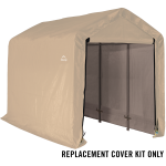 Replacement Cover Kit for the Shed-in-a-Box 6 x 12 x 8 HD Tan
