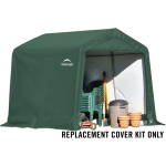 Replacement Cover Kit for the Shed-in-a-Box 8 x 8 x 7 PVC Green