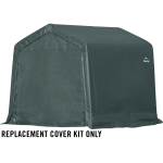 Replacement Cover Kit for Shed-in-a-Box 8 x 8 x 8 PVC Green