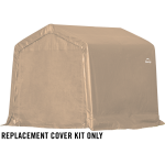 Replacement Cover Kit for Shed-in-a-Box 8 x 8 x 8 HD Tan