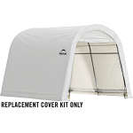 Replacement Cover for the Shed-in-a-Box RoundTop 10 x 10 x 8 PVC White