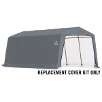 Replacement Cover Kit for the AutoShelter 10 x 20 x 8 HD Gray