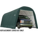 Replacement Cover Kit for the Garage-in-a-Box Round 15 X 40 X 16 HD Green