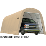 Replacement Cover Kit for the Garage-in-a-Box Round 15 X 40 X 16 HD Tan