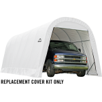 Replacement Cover Kit for the Garage-in-a-Box Round 15 X 40 X 16 HD White
