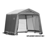 Replacement Cover for the Shed-in-a-Box 10 x 10 x 8 HD Gray