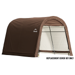 Replacement Cover for the Shed-in-a-Box RoundTop 10 x 10 x 8 Brown