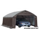 Replacement Cover Kit for the AccelaFrame HD Shelter 12 x 20 x 9 STD Brown
