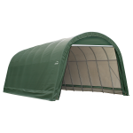 ShelterCoat Round Green HD 10 x 20 x 10 ft.