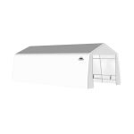 SP Round 30X80X11 White PVC Shelter