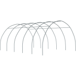 High Tunnel Greenhouse 20 X 20 X 10 ft. 7 in. Round Shape FRAME ONLY