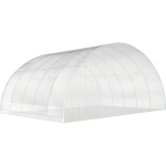 High Tunnel Greenhouse 38 X 20 X 15 ft. 3 in. Round Shape FRAME AND COVER