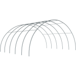 High Tunnel Greenhouse 38 X 8 X 15 ft. 3 in. Round Shape FRAME ONLY