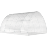 High Tunnel Greenhouse 18 X 16 X 11 ft. 6 in. Gothic Shape FRAME AND COVER