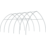 High Tunnel Greenhouse 20 X 12 X 12 ft. Gothic Shape FRAME ONLY