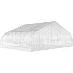 High Tunnel Greenhouse 34 X 4 X 12 ft. Gothic Shape FULL KIT